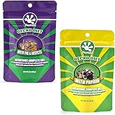 Pangea Gecko Diet Fig & Papaya Bundle - 2oz Fig & Insects and Papaya Diets