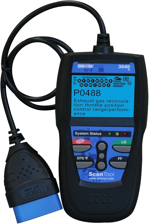 INNOVA 3040 Diagnostic Scan Tool/Code Reader with Live Data for OBD2 Vehicles, Code Readers
