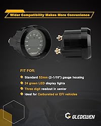 Boost Gauge 52mm(2-1/16"), -30-35psi, Electronic