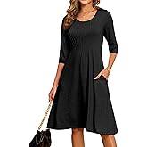 MAKABO Women's Dresses Long Sleeve Floral Printed Slim V-Neck Elegant Long Dresses