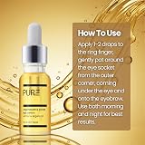 PURE Anti-Ageing Eye Serum Dark Circles Puffiness Vegan Retinyl Argan Oil 15ml view 6