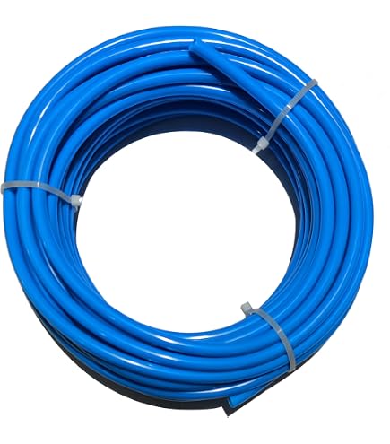 Tuyau à Air Polyuréthane PU 15m - 5mm Intérieur, 8mm Extérieur, Épaisseur 1.5mm - Pour Outils Pneumatiques, Gaz, -30°C à +70°C