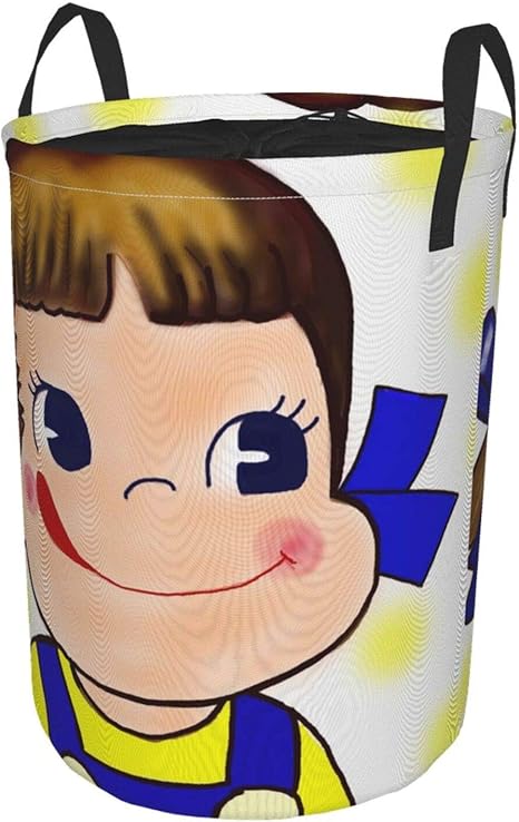 Amazon Co Jp ペコちゃん 洗濯かご ランドリーバッグ 壁掛け収納 吊り下げ収納 洗濯ボックス 洗濯物入れ脱衣かご おしゃれ ランドリー収納 汚れた服の収納袋 ホーム キッチン