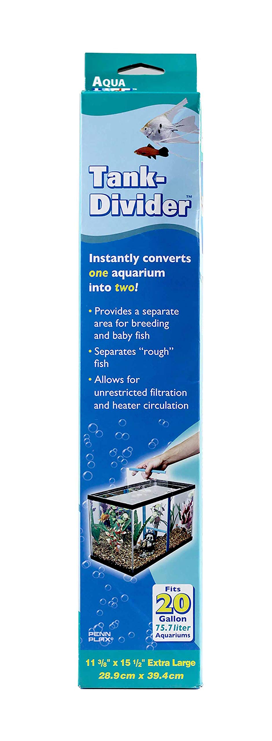 penn plax tank divider