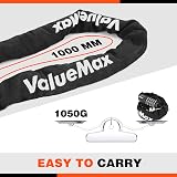 ValueMax 8mm x 1m Heavy Duty Bike Chain Lock with 5-Digit Resettable Code view 7