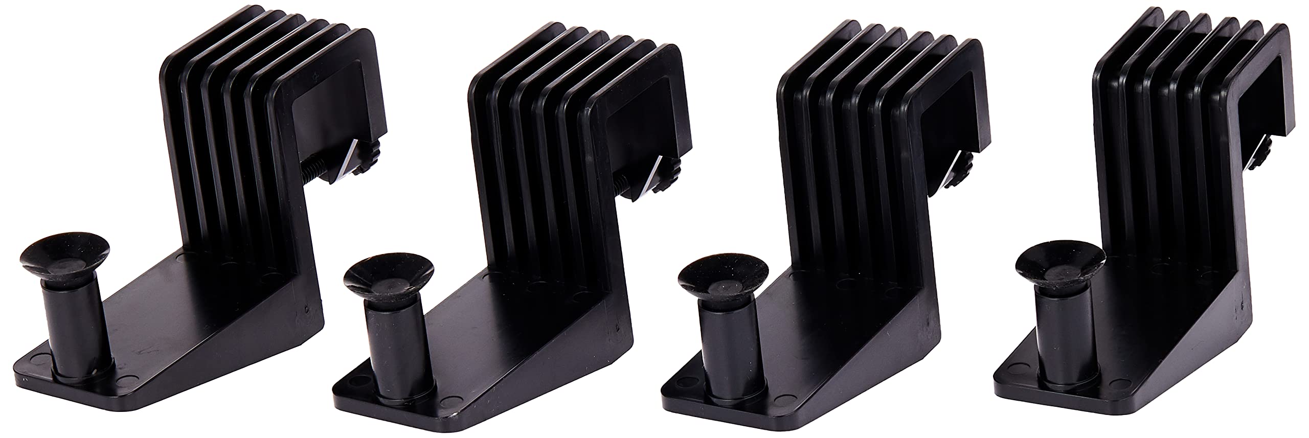 Penn-Plax Reptology Turtle Topper Extender Clips (4 Pieces) – Safely Mounts to Tanks up to 19.5” Wide
