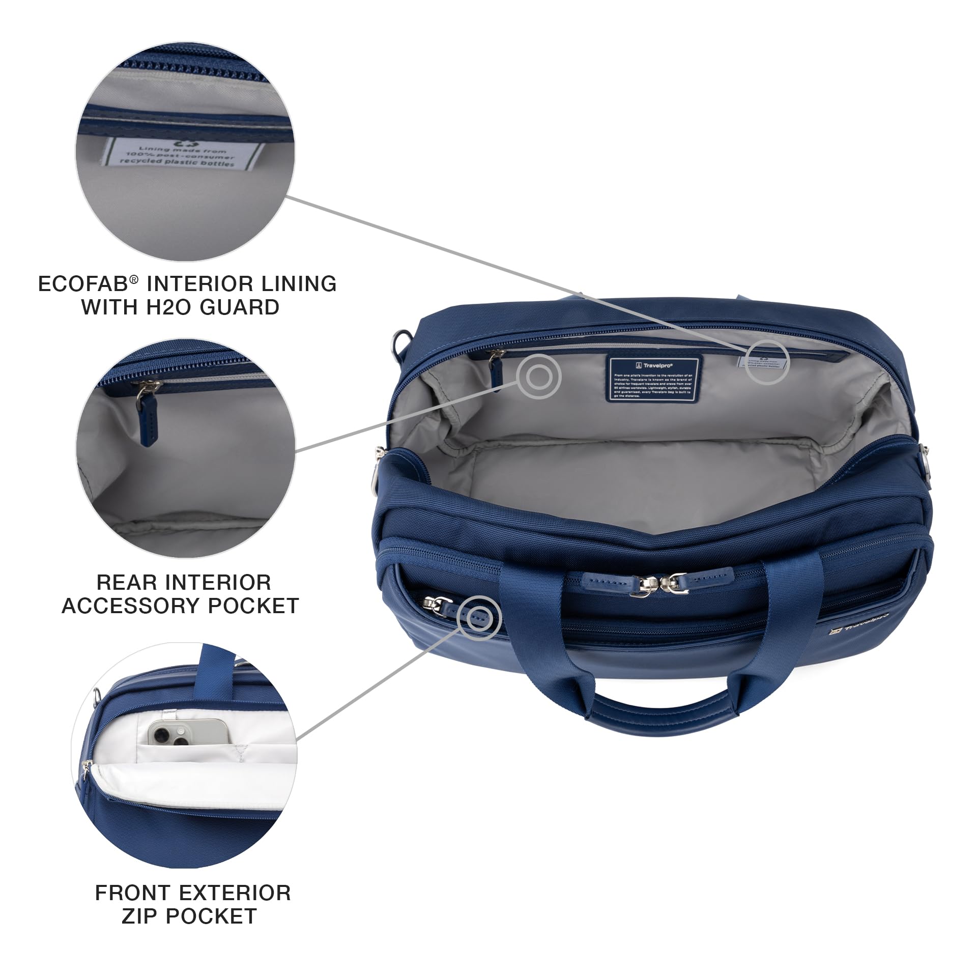Travelpro Versapack + Lightweight Underseat Travel Tote Bag —