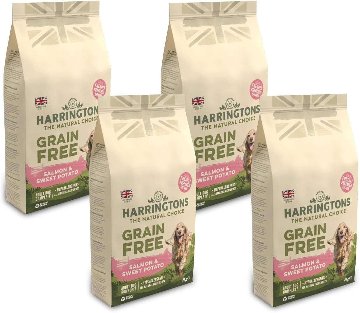 Harringtons Complete Grain Free Hypoallergenic Salmon & Sweet Potato