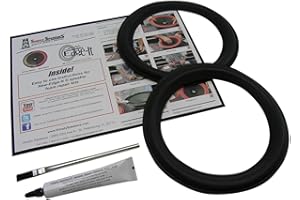 SIMPLY SPEAKERS Boston Acoustics 8 Inch T-1000, T-1030, T-830, HD8, HD9, Woofer Repair Kit FSK-828 (Pair)