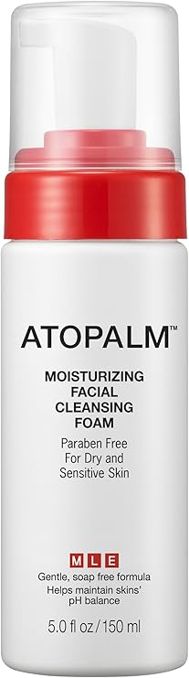 atopalm moisturizing facial cleansing foam