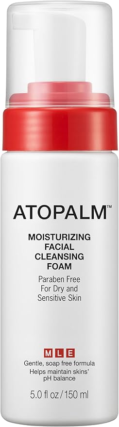 atopalm moisturizing facial cleansing foam