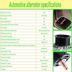 SHICHU Alternator Compatible with 2005-2010 Scion