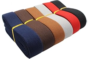 Dortrue 1 Inch 12 Yard Colored Sewing Elastic BandHeavy Stretch High Elasticity Elastic Spool for Sewing Pants Waistband, Straps, Craft DIY Projects