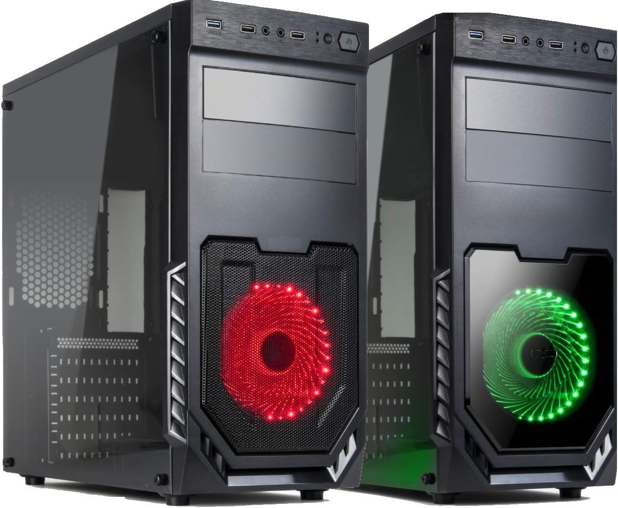 FIXED AND ASSEMBLED DESKTOP COMPUTER PC COMPLETE WITH INTEL QUAD CORE 2