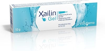 Xailin Gel Dry Eye Lubricant 10g x3 Pack - Preservative Free