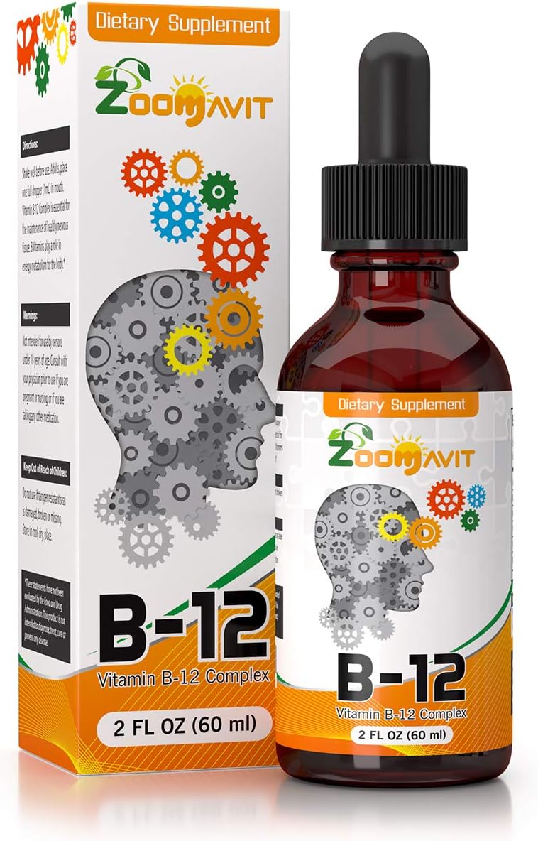 Amazon Com Vitamin B Complex Liquid Drops With Fast Absorption