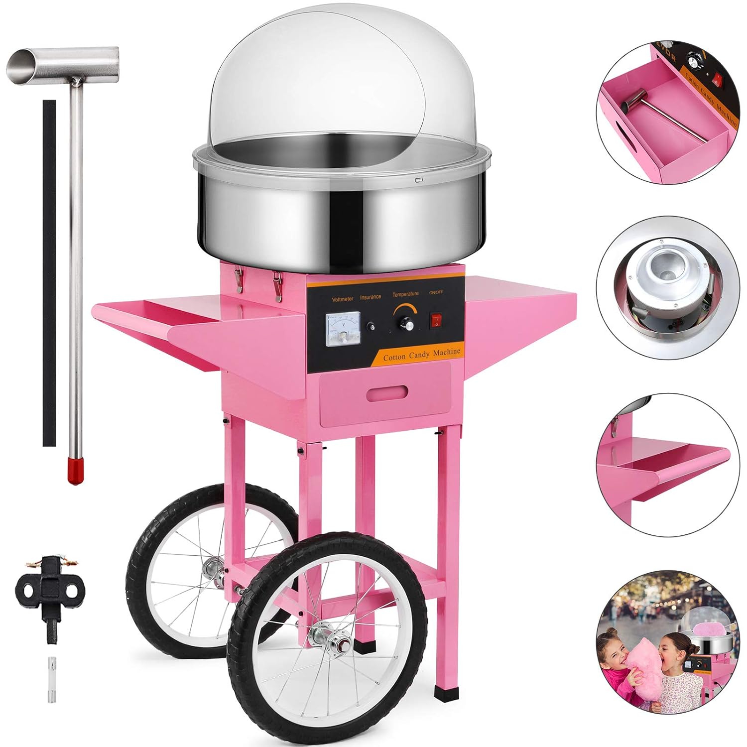 Review Top 10 Best Cotton Candy Machine For Kids