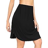 Vlazom Half Slips for Women Under Dress Short Slip Dress Side Slit Under Slips for Women Under Dresses Size S-XXL