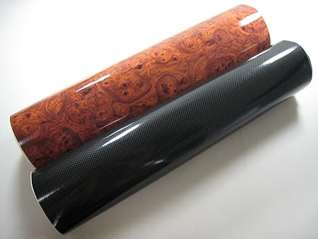 Amazon ウッド調シートステッカーカッティングシート ステッカー デカール 車 バイク