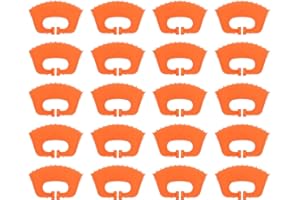 20PCS Cow Nose Ring Calf Weaner Farm Livestock Animal Weaner Weaning Tool, for Calf Cattle Prevent Sucking, Cow Nose Thorn