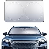 Lamicall Car Windshield Sun Shade – 4-Layer Reflective 240T Sun & UV Reflective Windshield Cover Sun Shade | Easy Install, Foldable | 64