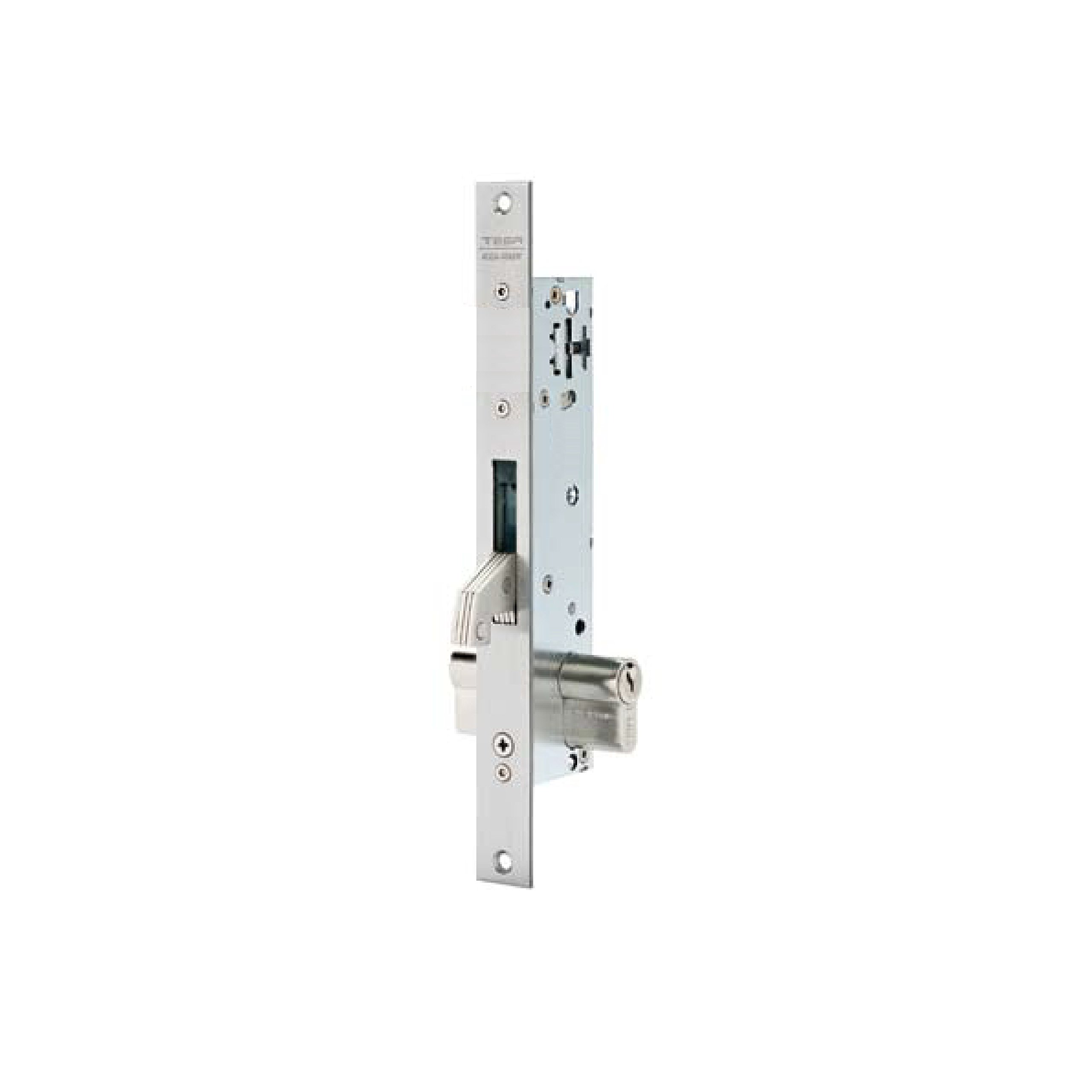 Tesa Assa Abloy – Lock with metallic profiles, silver, 2241BE303AI — image 1