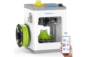 TINA2S 3D Printer with WiFi Printing, WEEDO Mini 3D Printers for Kids and Beginners, Auto Leveling and Fully Assembled FDM 3D Printer, Open Source DIY 3D Printer for Home Classroom and Office