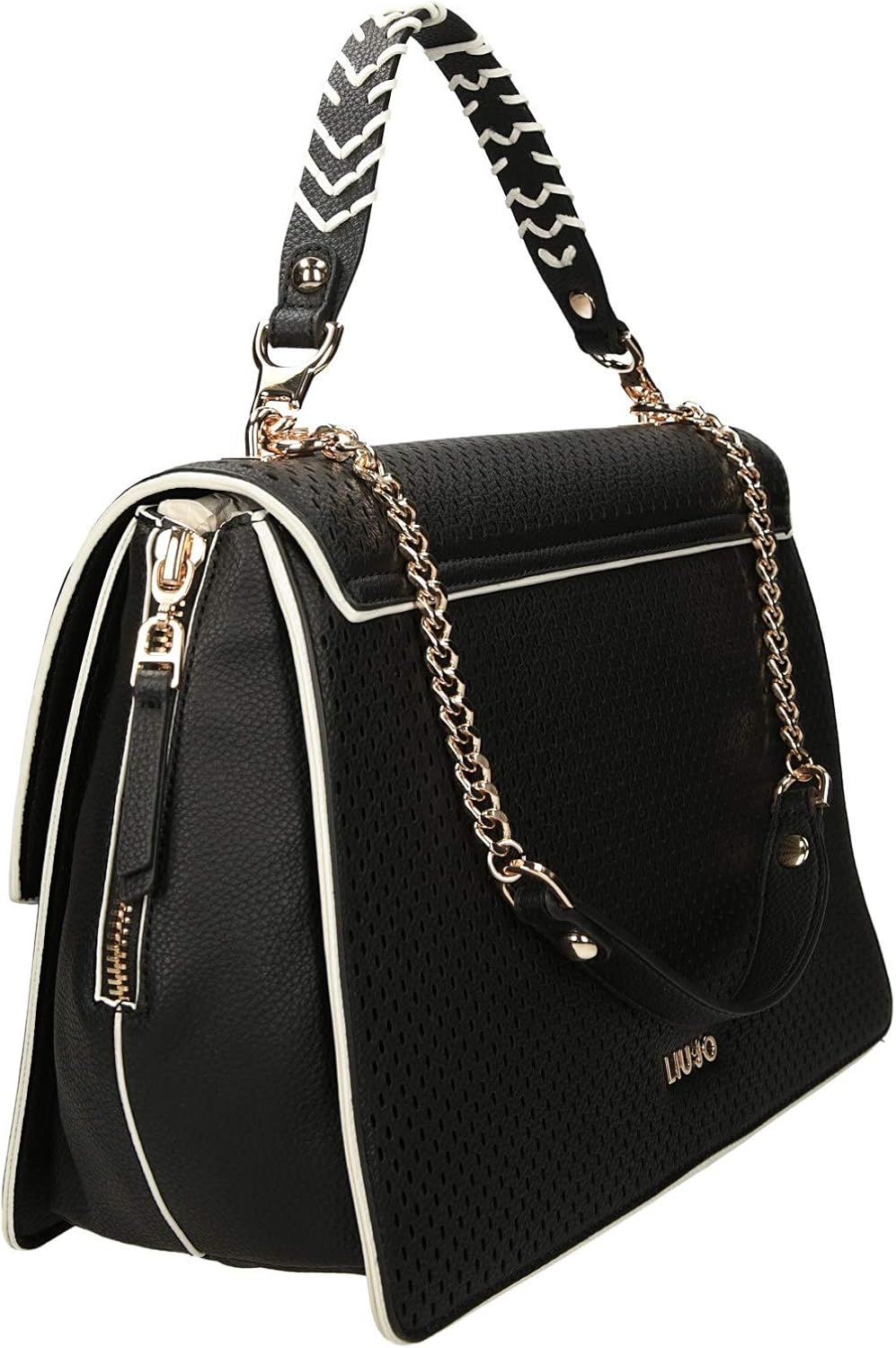 Liu Jo Interessante Cartella pelle sintetica nero - NF1027-E0087-22222 |  wardow.com