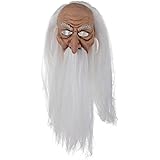 Warlock Mask Halloween Costume Accessory, 7" x 30"