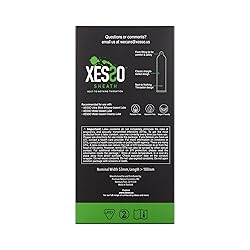 XESSO Sheath Ultra Thin Lubricated Condoms with