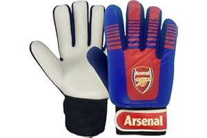Arsenal FC Official Soccer Gift Kids Youths Goalkeeper Goalie Gloves