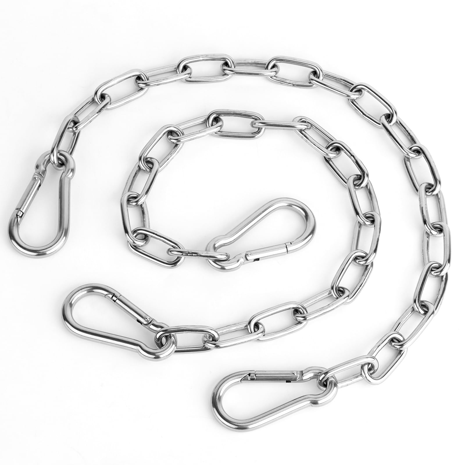 2 Pack 25in Hanging Swing Chain with 4