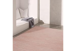 RUG BRANCH Soft Steps Playtime Kids Rainbow Playmat Pink Indoor Soft Area Rug for Boys & Girls in Playroom, Nursery, Bedroom - 5' x 8' (Exact Size: 5'3" X 7'7")