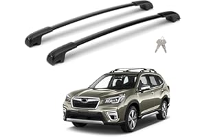 FLYCLE 300lbs Lockable Roof Rack Cross Bars for 2014-2026 Forester (Not for Wilderness) with Lock, Aluminum Car Cargo Crossbars Rooftop Luggage Kayak Bicycles Canoe Carrier