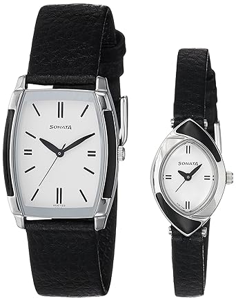 Analog White Dial Unisex Watch-NK70808069SL01