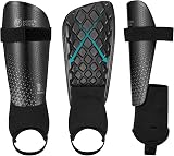 Northdeer Football Shin Guards Sleeves with Ankle Protection Black M view 1