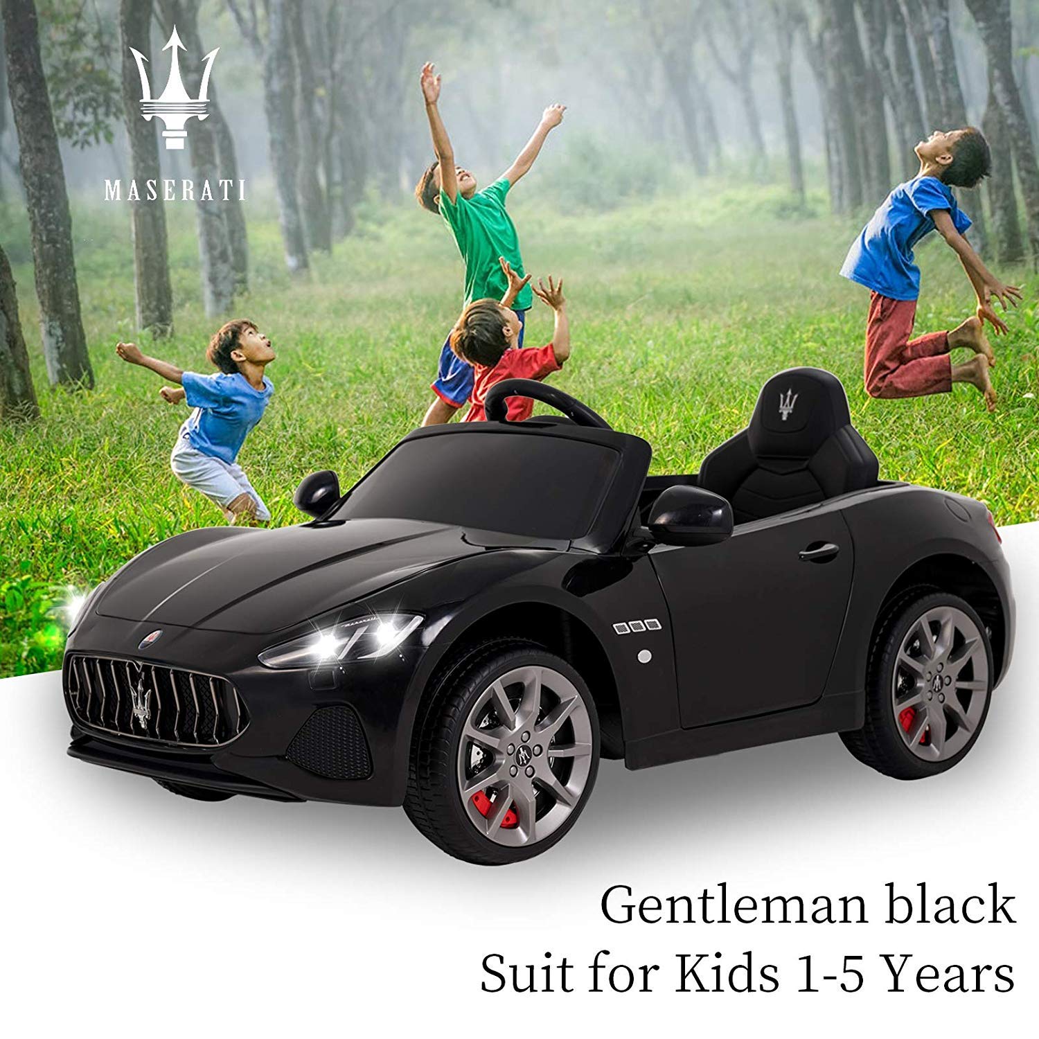 maserati grancabrio 12v electric ride on car with remote control