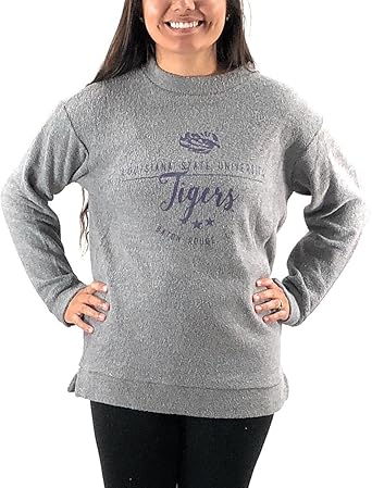 grey lsu sweatshirt