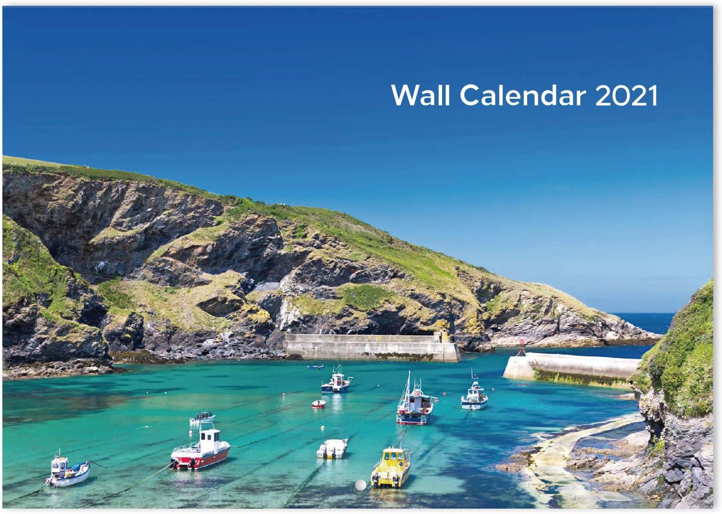 2021 calendario - escenas costeras