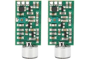 FM Transmitter Pickup Module, Professional V4.0 Sound Transmitter for FM Radio 0.7‑9V, Long Range, Through The Wall, Battery 