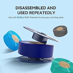 SUNLU Large Spool 3KG PLA Filament, 3D Printer