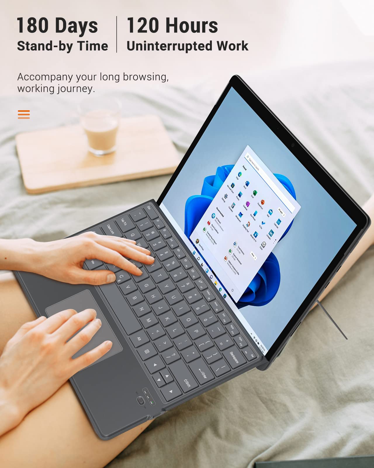 MoKo Type Cover Fits Microsoft Surface Pro 9 & Pro 9 13