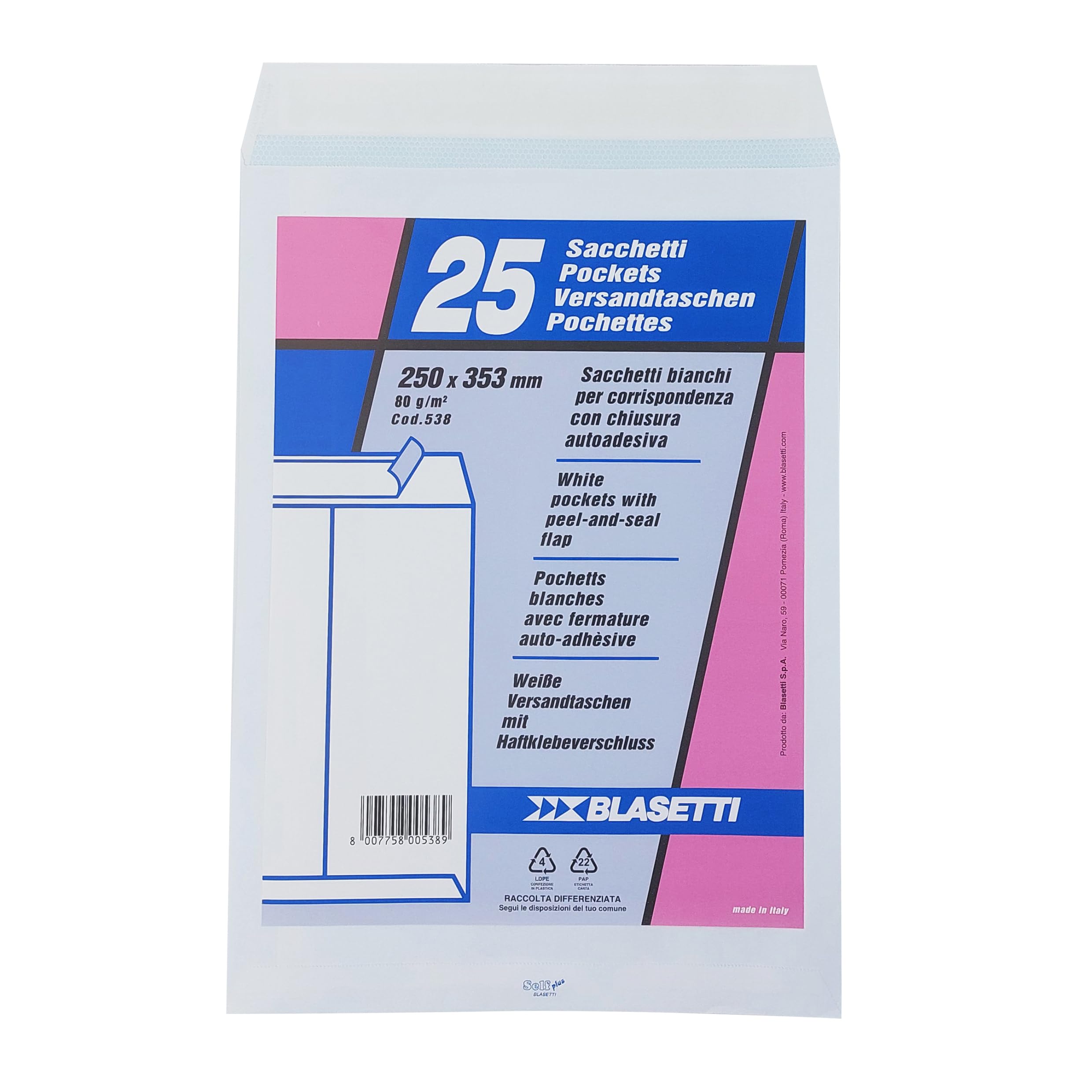 Blasetti CF25 SELF SEAL STRIP 35.3 X 25 CM