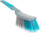 Beldray LA049254 Dustpan and Brush Set Grey Blue Ergonomic Handle view 4