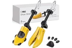 H&S Shoe Stretcher - Shoe Stretchers for Women - Shoe Tree Set - Lady Boot Expander - Shaper Trees - Shoes Widener for Bunions - Use With Shoe Stretcher Spray - US 6-10.5 (EU37-41)