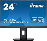 iiyama -B5 24 Inch IPS FHD 1080p Monitor Height Adjustable Stand USB view 1