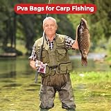 Realure 100 Pcs PVA Bags 50x100mm Fast Dissolve Water Soluble Carp Bait Bags view 5