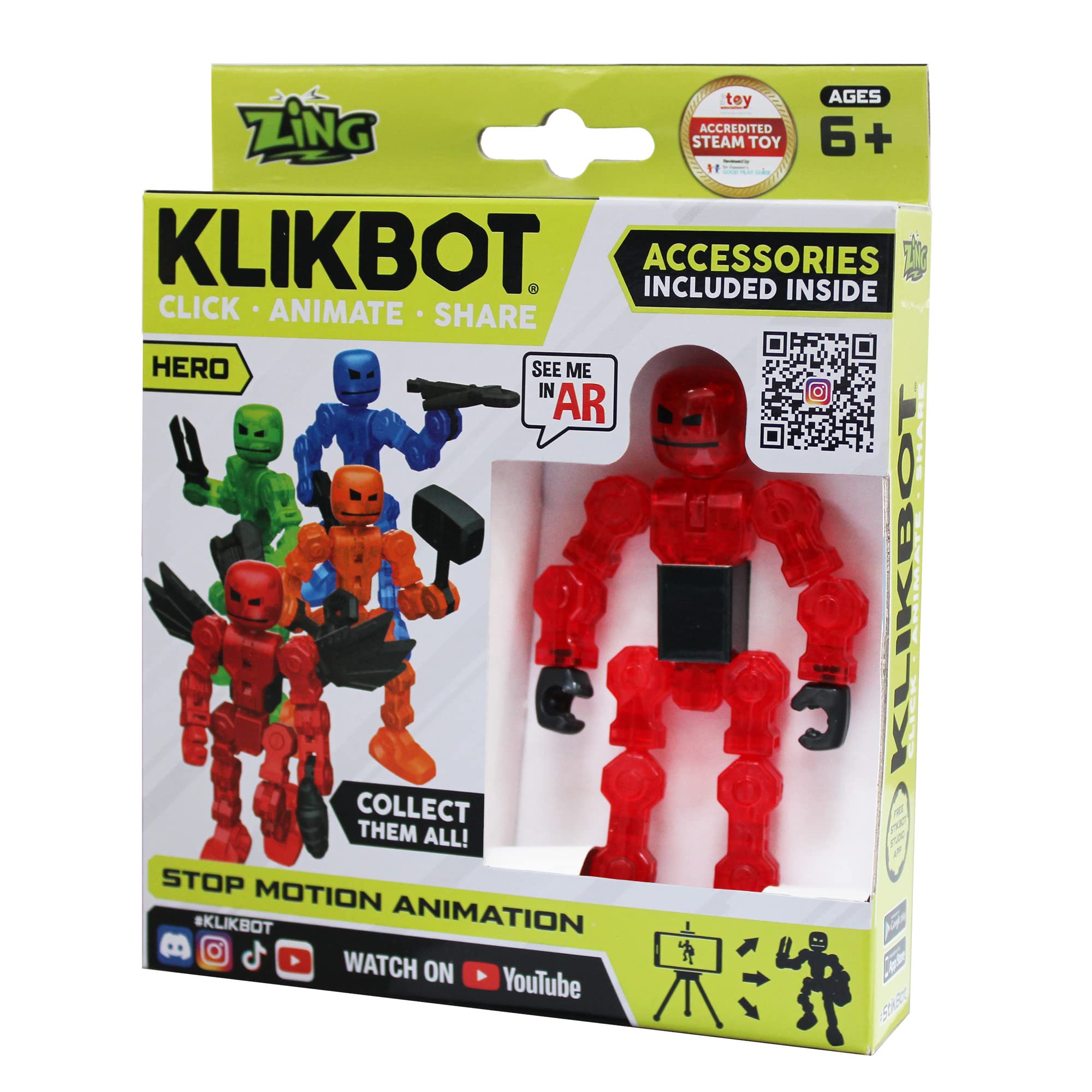 Zing KLIKBOT Hero Blind Pack Single
