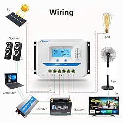 EPEVER Solar Charge Controller 10A 12V/24V Auto