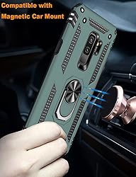 IKAZZ for Galaxy S9 Plus Case,Military Grade